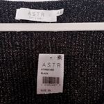ASTR  wide neck shimmer sweater size XL Photo 5