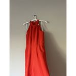 Julia Jordan  Knot Neck Halter Jumpsuit Size 8 Orange Formal Party Dressy Photo 3