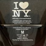 I Love New York Black Graphic Short Sleeve Lightweight T Photo 6