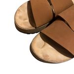 Papillio by Birkenstock Almina Nubuck Leather Sandals Pecan Size 38 7 Women's Tan Photo 5