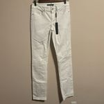 Elie Tahari NWT  Adena Straight Optic White Jeans- Size 25 Photo 1