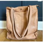 HARBOUR 2nd Franko Tote Leather Convertible Backpack Bag Tan Gold Hardware Photo 1