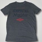 Aeropostale New York 1987 Gray Graphic Short Sleeves T-Shirt SP Photo 0