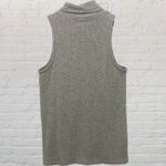 Feel The Piece Oatmeal Sleeveless Turtleneck M/L – Soft Ribbed Tencel Knit Tan Size undefined Photo 5