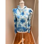 Generation Love Puff Sleeve Tie Dye Blue Hoodie size XS Photo 1