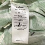 Lulus Meris Green Ivory Zebra Print Mid Rise Tapered Pants Size XS NWT Photo 7