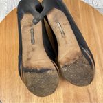 Classiques Entier  Strappy Cutouts Peep Toe Leather Bootie‎ Heels Black 7.5 Photo 9