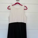 Gap  Women’s 14 White Black Colorblock Maxi Dress Photo 4