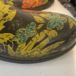 Sloggers  Garden Rain Shoe Slip-On Clog Outdoor Comfort Black Floral Women’s Sz 8 Photo 9
