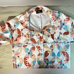 Cider  Multicolor Patterned Sweater with Cream Cowl Photo 10