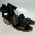 Vince ‎ black leather strappy sandals size 10 Photo 0