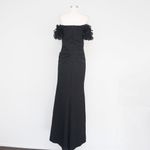 XScape . Off-The-Shoulder Ruffled-Sleeve Gown. Photo 5