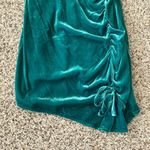 For Love & Lemons  Viva Velvet Mini Dress Emerald Green Size Small Party Sexy Photo 6