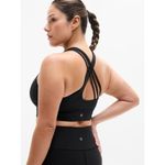 Athleta  XL Train Free High Neck Sports Bra Cup D-DD X-Large Black Photo 4