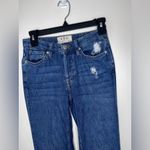 We The Free  Blue Distressed Flare Jeans Photo 4
