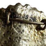 ORIT SCHATZMAN Sterling Silver 925 blue Swarovski Crystal Necklace Gold Photo 3