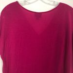 Mossimo Womens Top Small Mixed Media Career Office Business Dressy Party Event Pink Photo 5