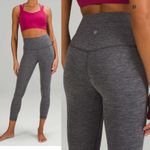 Lululemon  Align High-Rise Pant 25" Heathered Graphite Grey Leggings Tights Photo 3