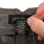 Lane Bryant pinstripe cropped wide leg trousers womens 22 gray clasp closure New Photo 7