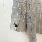 Madewell Riviera Coast Caldwell Double Breasted Blazer in Palmyra Plaid Size M Photo 4
