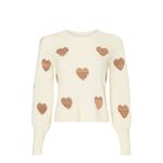 Splendid ‎ Annabelle Sweater Cream Size Small Photo 10