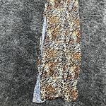 Mesh Leopard Maxi Dress Cowl Neck in Brown, Size M​​​​​ Brown Size M Photo 2