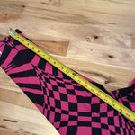 Nike  Pro Pink Black Cropped Leggings Small Photo 4