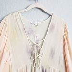 Young Fabulous and Broke  Long Sleeve Pastel Tie Dye Maxi Dress Photo 5