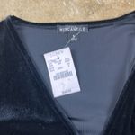 J.Crew Mercantile Black Velvet V-Neck Blouse NWT
Size: Small Photo 1