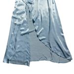 For Love & Lemons Pastel Blue Satin James Maxi Dress Womens M Photo 3