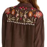 Johnny Was  silk and embroidered ROSALVA OVERSIZED WEEKEND TUNIC NWT Photo 5