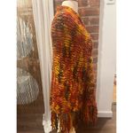 Micco Made in Japan Wool Poncho Orange Size M Photo 1