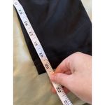 Lululemon Black Simple Cropped Mid Rise Leggings Size 8 20 in long, 28 in waist Photo 1