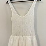 ASTR  the Label Contrast Midi Sundress in White Size Medium Photo 8