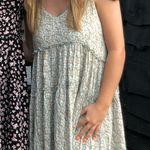 Altar'd State  Green Floral Mini Dress Photo 3