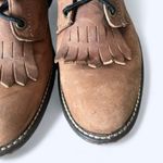 Laredo Vintage Lace Up Kiltie Roper Boots Brown USA Made Women's size 7 Western Photo 2