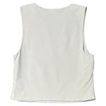 Babaton  White Cropped Boxy Tank Capsule Comfort Dainty Feminine Chic Career L Photo 5