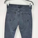 AGOLDE Toni Mid Rise Straight Size 27 Black Photo 5