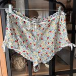 For Love & Lemons  strawberry kiss shorts scalloped bows tie pjs cottagecore Photo 12