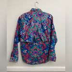 Vintage 80s‎ Women’s Western Shirt Purple Size L Photo 1