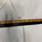 Dress Barn Lace Trimmed Ivory Y2K Feminine Romantic Chic Tank, Sz L Photo 6