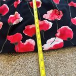 Aritzia Wilfred Hosta Black and Red Floral Off Shoulder Short Dress Photo 8
