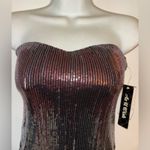 As You Wish NWTS Strapless, sequence, pink, silver, sparkling, bling strapless dress Photo 2