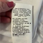 Love moschino  White Tee with Black Script Size 8 Photo 12