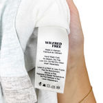 Wilfred Free  Gray White Printed Tank Top Sz M Photo 3