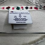 Champion Floral Multi Color Spell out Butter Yellow Athletic Sweater Photo 4