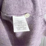 J.Crew Lavender V-Neck Sweater with Shirt Cuffs Photo 5