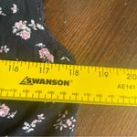 All in Favor  Black Floral Mini Dress Photo 5