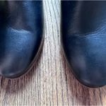 Crown Vintage Women's Ankle Boot SZ 10 Black Leather Sandy Booties Photo 1