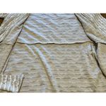 Frank Lyman Design Open Cardigan Size 12 Cream And Textured‎ Photo 7